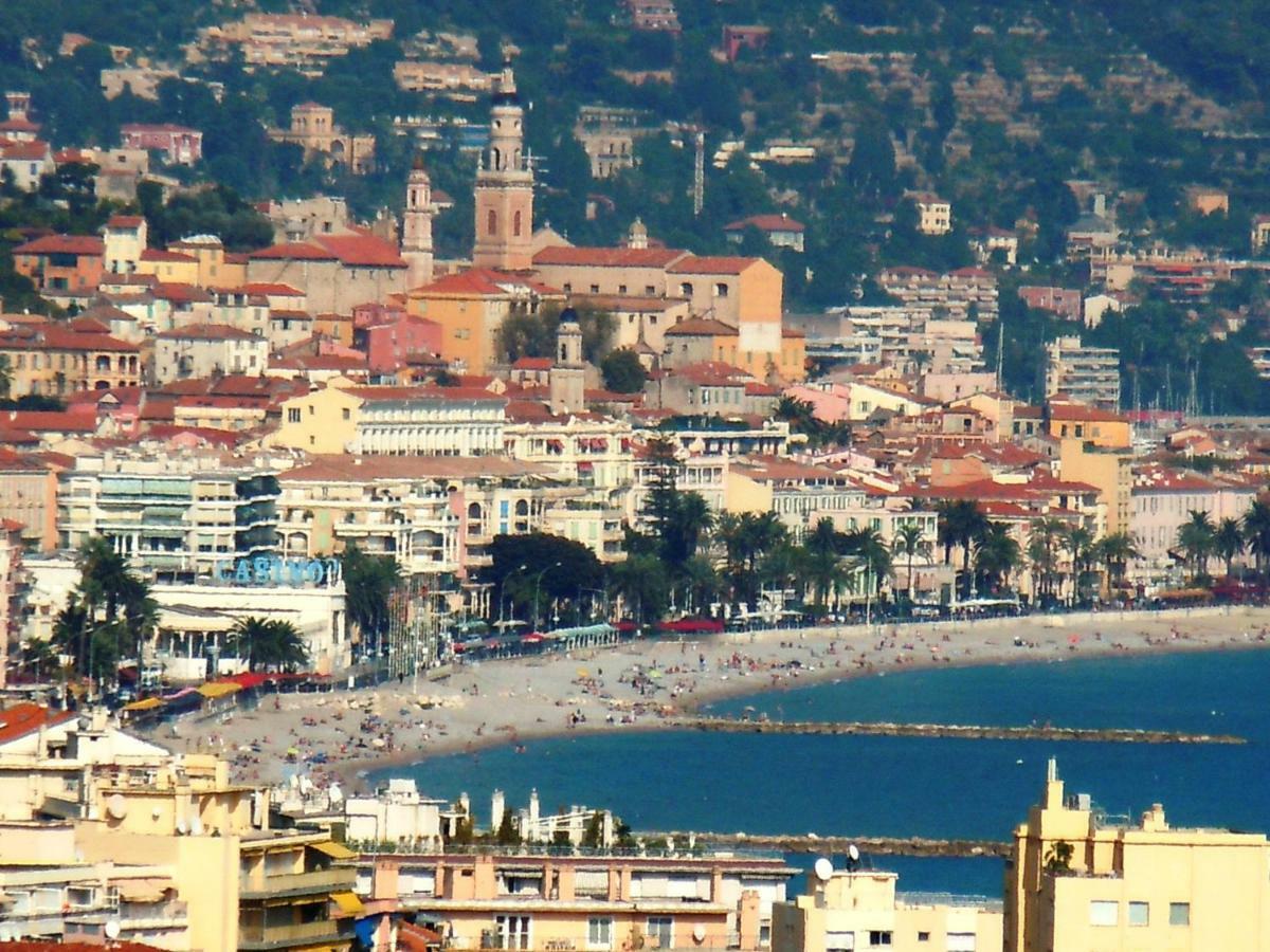 Résidence Le Méditerranée Mentone Esterno foto