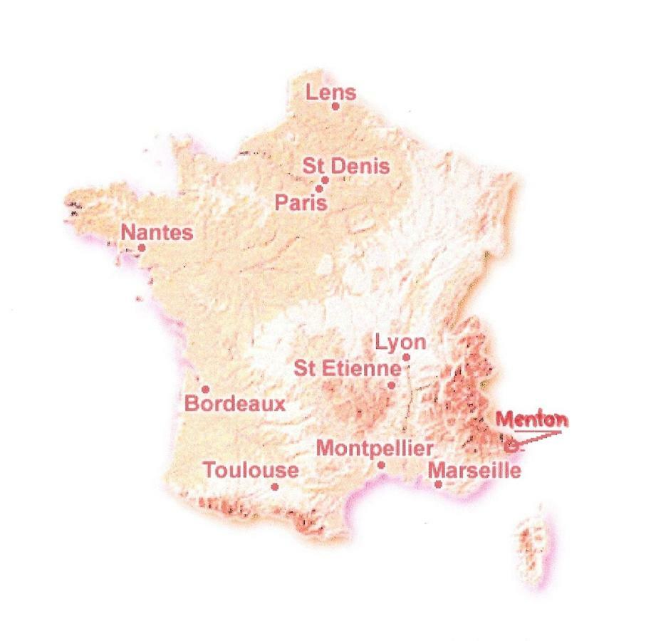 Résidence Le Méditerranée Mentone Esterno foto
