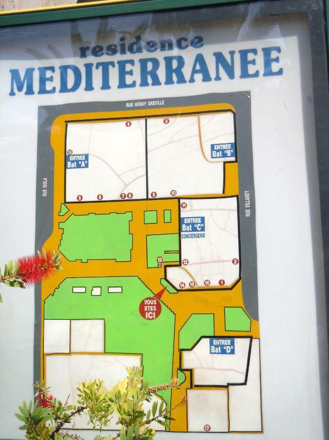 Résidence Le Méditerranée Mentone Esterno foto